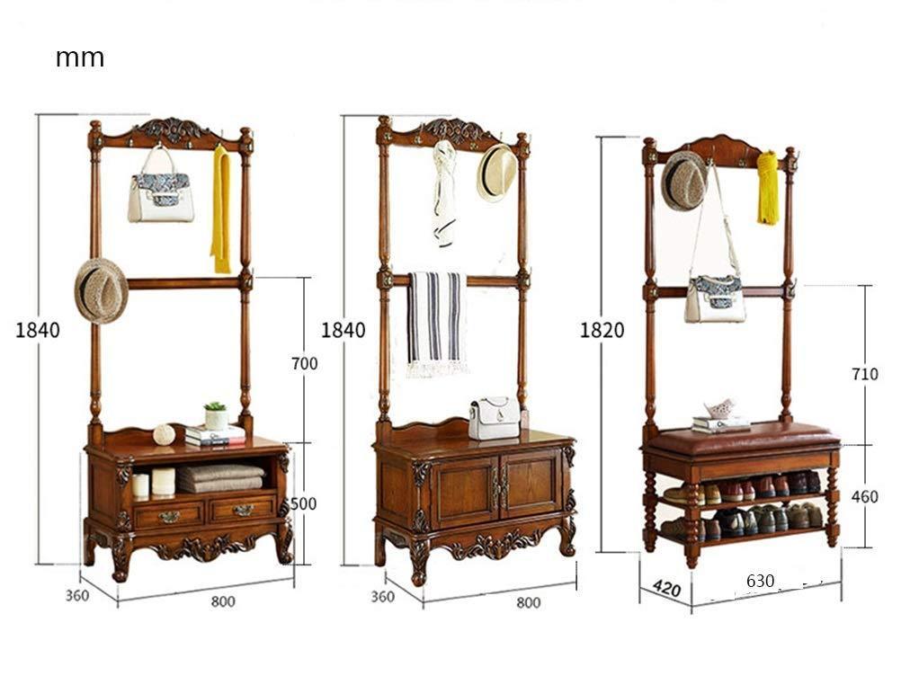 Best blakq coat rack floor hangers solid wood american coat rack bedroom hangers home hall shoe cabinets shoe benches design b