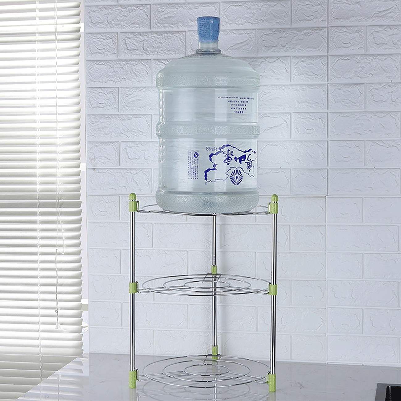 Related uheng 5 tier adjustable kitchen cabinet pantry pan and pot lid organizer rack holder houseware cookware holders storage stainless steel dia 13 7 x h 38 5