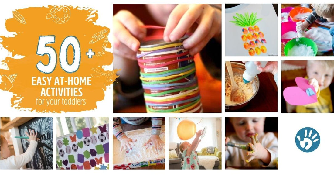 50+ Perfectly Simple Toddler Activities to Try at Home