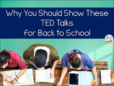 TED Talks for Back to School