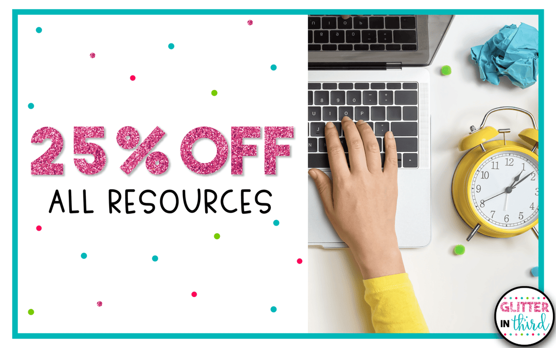 Have you heard? 25% off ALL RESOURCES