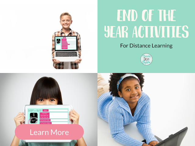 Virtual End of the Year Activities for a Digital Classroom