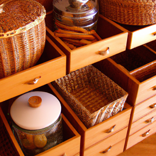 Transform Your Kitchen with Lazy Susan Baskets! Maximize space and simplify your life. Get organized today.