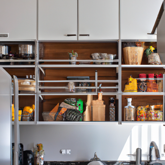 Transform Your Kitchen with Adjustable Shelves - Save Space and Stay Organized! Discover How Today!