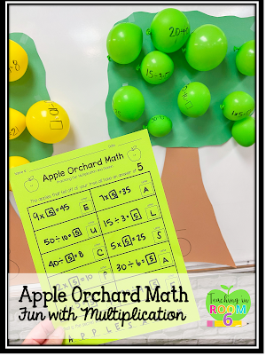 "Apple Orchard" Balloon Math