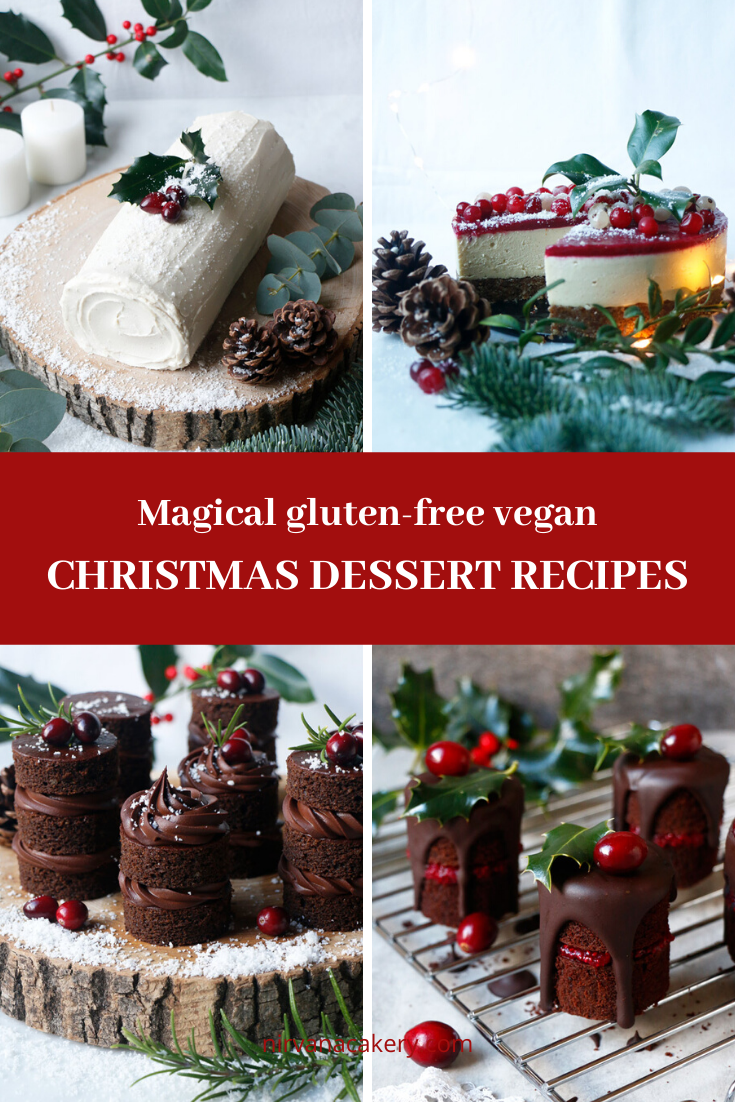 Christmas Dessert Recipes (vegan & gluten-free)