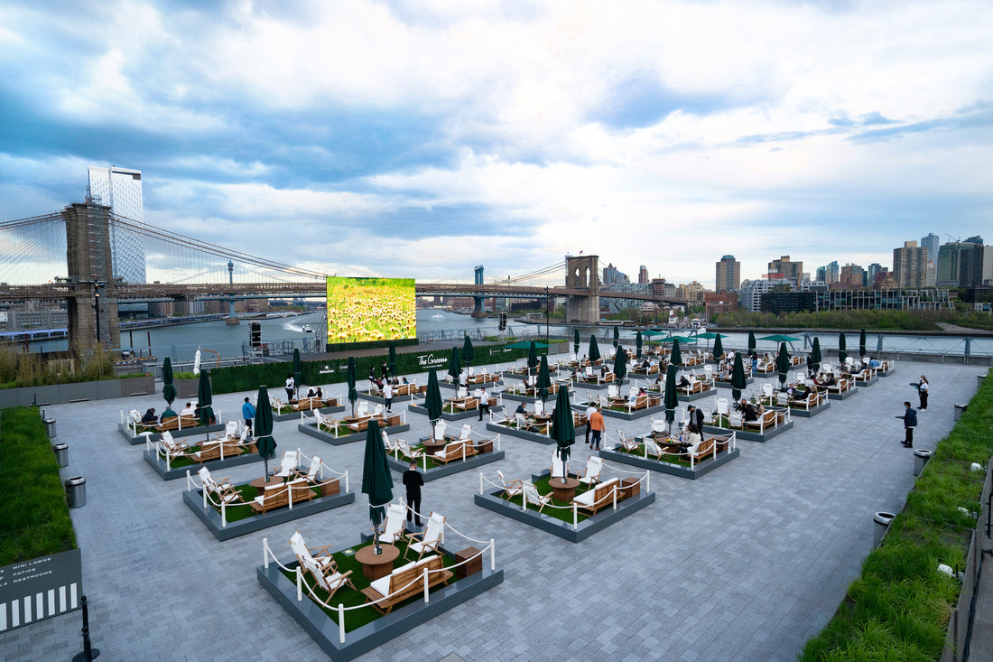 Mini backyards are coming back to Pier 17 next month