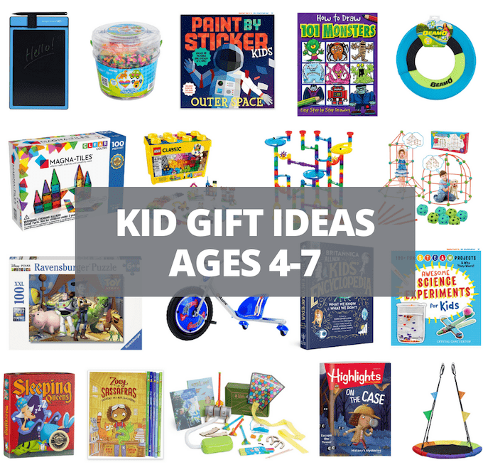 Kid Gift Ideas {ages 4-7}