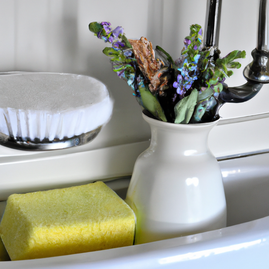 Transform your cluttered sink into a tidy oasis with our farmhouse caddy. Get organized today!