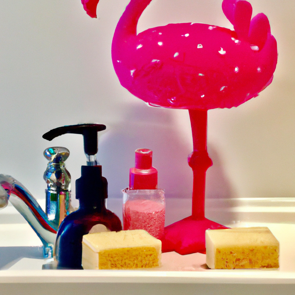 Scrub in style with our Pink Flamingo Sponge Holder. Add a tropical touch to your kitchen or bathroom. Shop now!