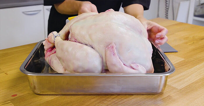 Raw Turkey Shaped Cake: Probably No One Wants to Eat It