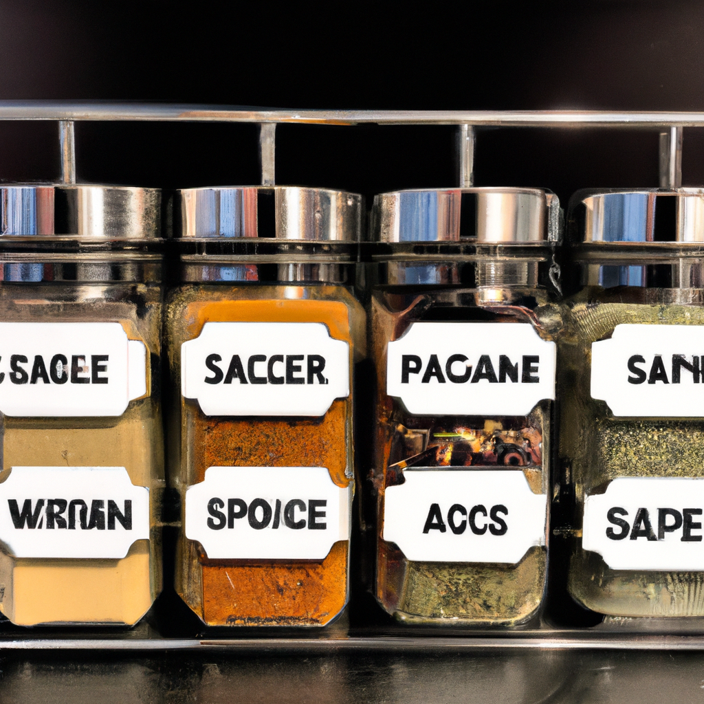 Transform Your Kitchen with Our 4-Tier Spice Rack - Keep Your Spices Organized and Easily Accessible! Order Now and Simplify Your Cooking!