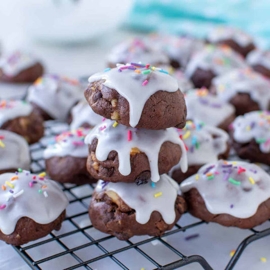 These Italian Chocolate Cookies are so easy to make and your kitchen will be filled with wonderful baking smells!