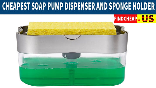 Cheapest Soap Pump Dispenser and Sponge Holder | Findcheap.us by Findcheap (10 months ago)