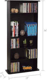 Amazon has this Atlantic Drawbridge Media Storage Cabinet for ONLY $20 (Was $35)!!!