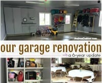 Our Garage Renovation: a 6-Year Update