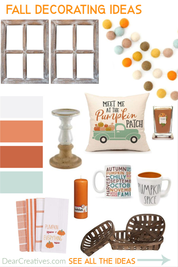 We spotted the cutest Fall Home Decor on Amazon