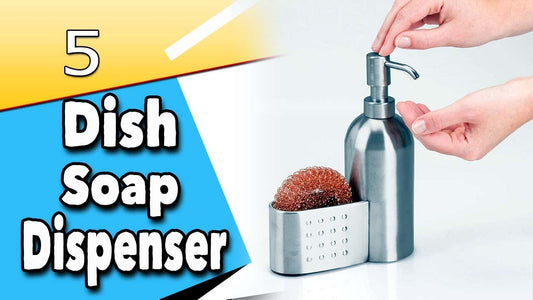 Best Dish Soap Dispenser For Kitchen Sink With Sponge Holder by Only Best (9 months ago)