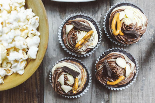 These cupcakes are so easy to make, that even a novice baker can’t go wrong! And if you don’t like chocolate orange, simply change the orange extract for another, for example, mint or vanilla