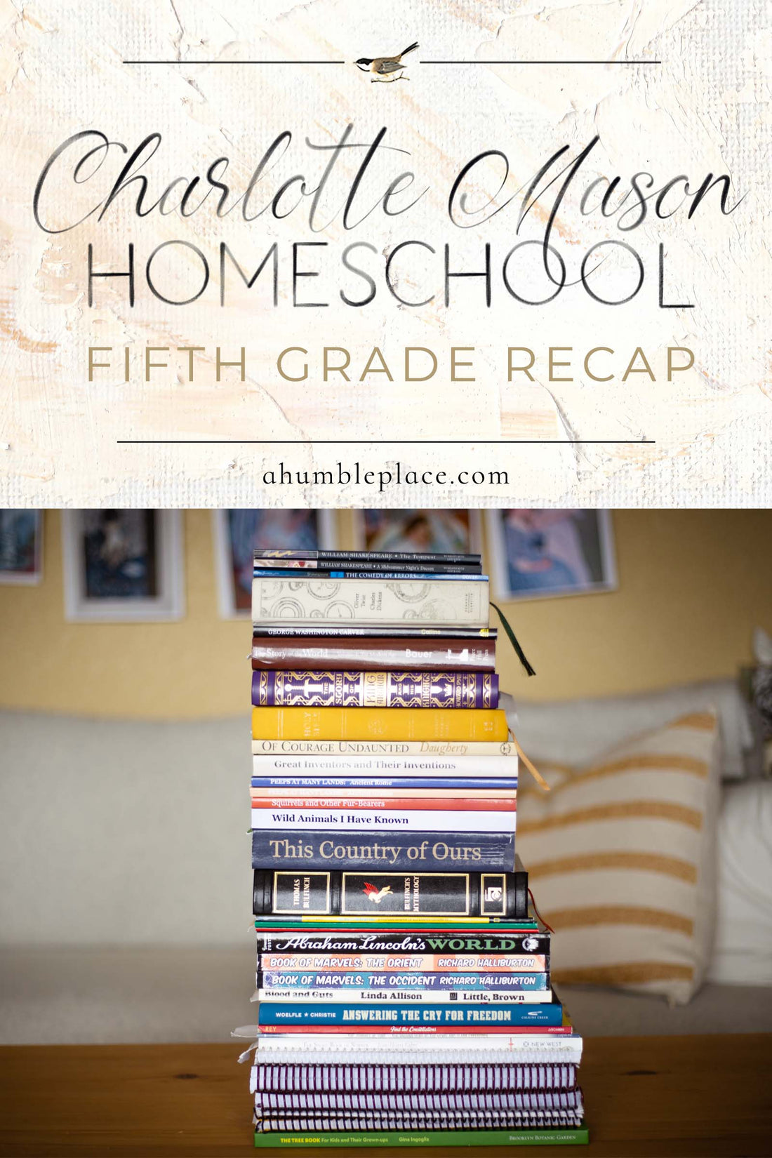 Charlotte Mason Homeschool: Fifth Grade Recap