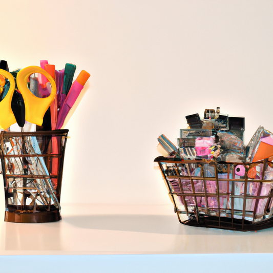 Declutter your space with vintage metal baskets. Shop now for stylish organization solutions. Perfect for any room in your home. Click here to get organized!