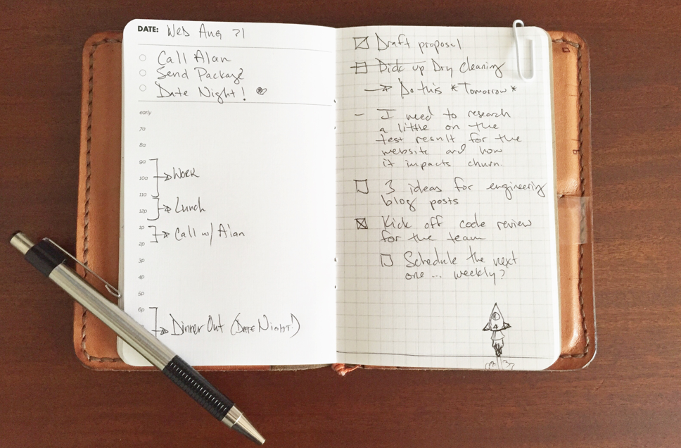 How to design a digital bullet journal