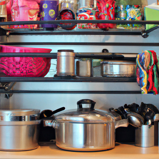 Get organized and save space in your kitchen with our Metal Over Cabinet Organizer. Maximize your storage potential and elevate your cooking game today!