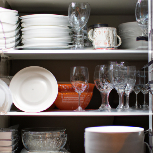 Maximize your kitchen storage with these space-saving pull-down shelves! Keep your kitchen organized and clutter-free. Click to learn more.