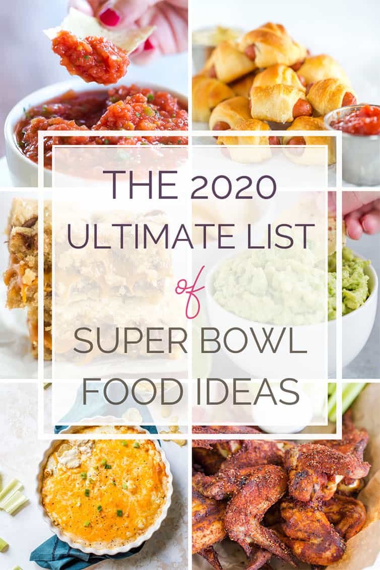 The Ultimate List of Super Bowl Food Ideas