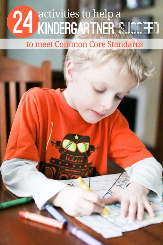 24 Common Core Activities for Kindergarten Success!