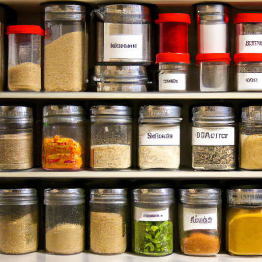 Discover the secret to a clutter-free kitchen! Say goodbye to messy shelves and hello to stackable food storage bins. Click now for a more organized and efficient cooking experience.