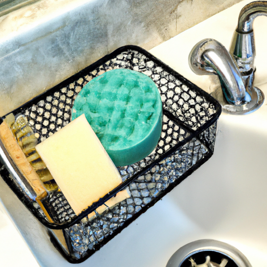 Transform Your Sink with a Stylish Metal Caddy - Keep Your Essentials Neat and Tidy. Order Yours Now!