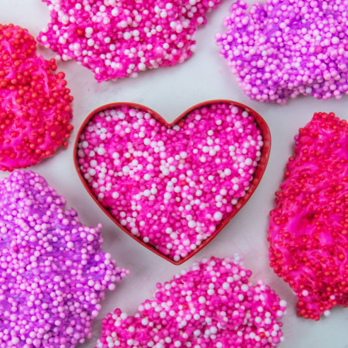 Valentine Floam – Easy 2-Ingredient Floam Hack!