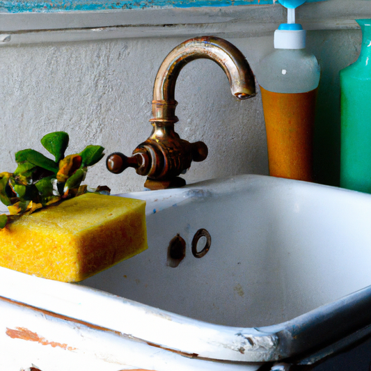 Transform your messy sink into a stylish oasis with our farmhouse caddy. Keep everything in its place and elevate your kitchen decor.