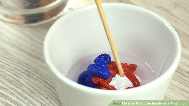 How to Paint the Inside of a Mason Jar