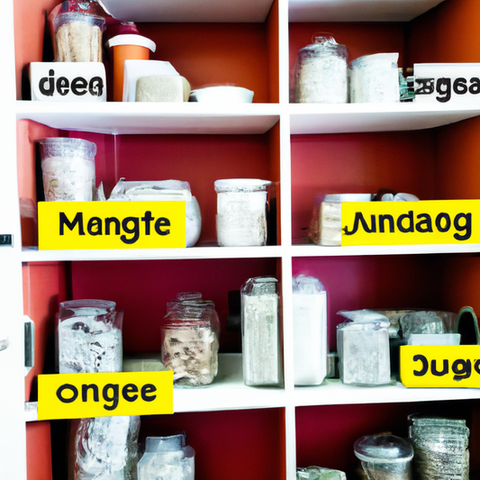 Declutter your life with food storage bins - the ultimate solution for organizing your home! Click here for tips and tricks.