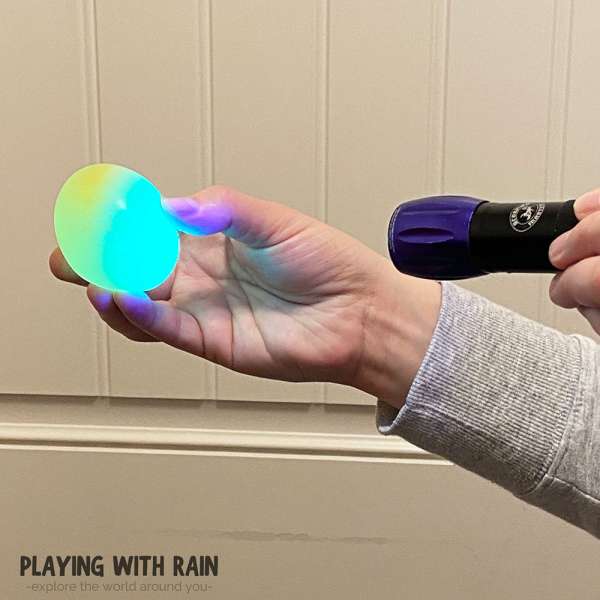 Glow in the Dark Egg Experiment