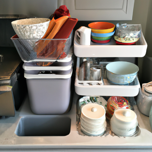 Maximize Your Space with Stackable Storage Bins! Get Your Kitchen Organized and Streamlined Today. Click to Learn How!