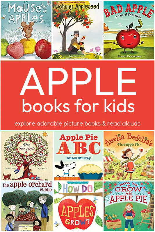 The Best Apple Books for Kindergarten