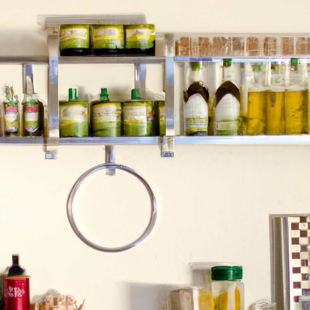 Organize your spices like a pro! Transform your cluttered kitchen into a culinary paradise with our spice bottle rack. Click now!