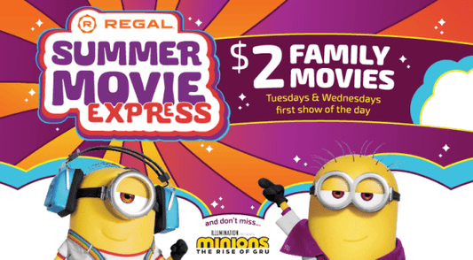 Enjoy $2 family movies with Regal Summer Movie Express 2023