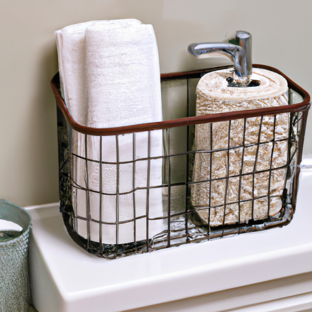 Discover how wire storage baskets can transform your bathroom into a stylish and organized oasis. Say goodbye to clutter and hello to a chic space!