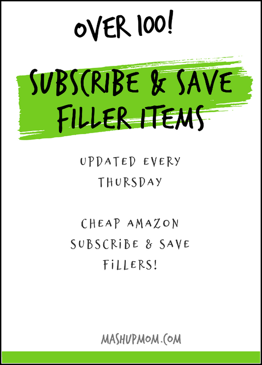 Hundreds of cheap Amazon Subscribe & Save Items — Updated 8/11/22