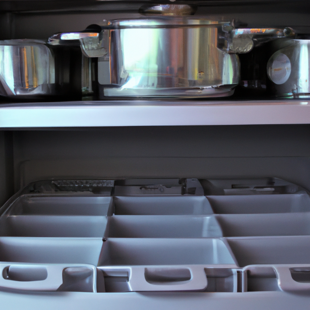 Say goodbye to messy cabinets and hello to easy organization with our Food Storage Lid Holder. Streamline your kitchen and save space today!