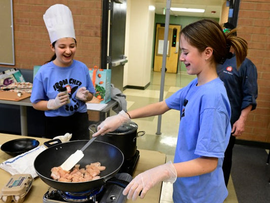 BVSD students compete ‘Iron Chef’-style to get dish on lunch menu