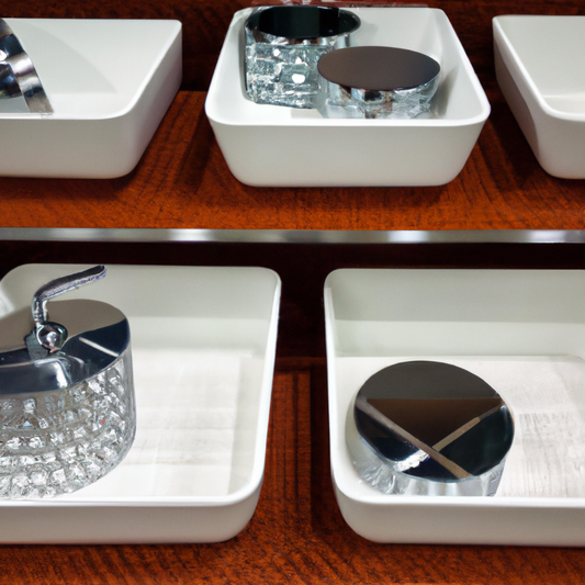 Get your bathroom organized with our sleek metal bins. Shop now and save!