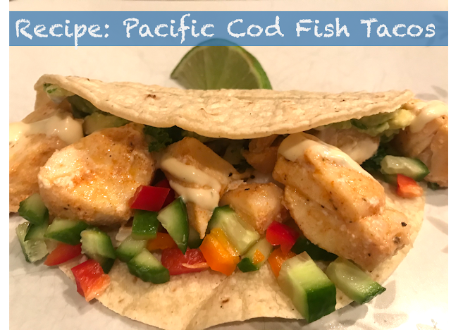 Recipe: Pacific Cod Fish Tacos + A $15 Off Coupon for Wild Alaskan Company