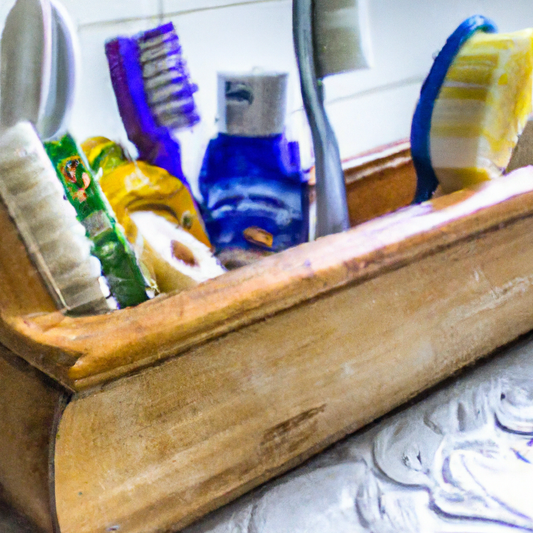 Declutter your sink with our farmhouse caddy! Keep your kitchen stylish and organized. Shop now!