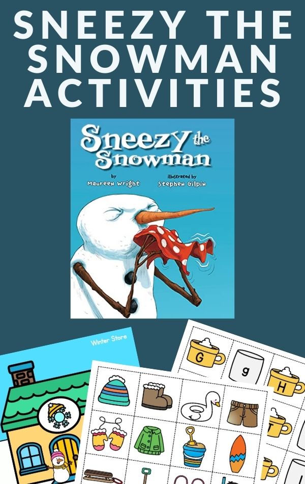 Sneezy the Snowman Activities