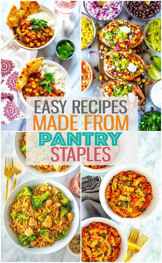 26 Easy Pantry Meals {Healthy Dinner Ideas}